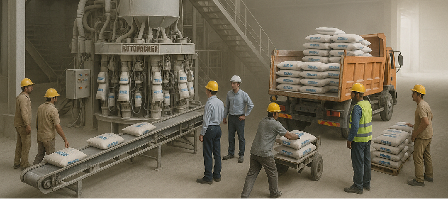 Cement Raw Material Handling & Packing Plant Operations